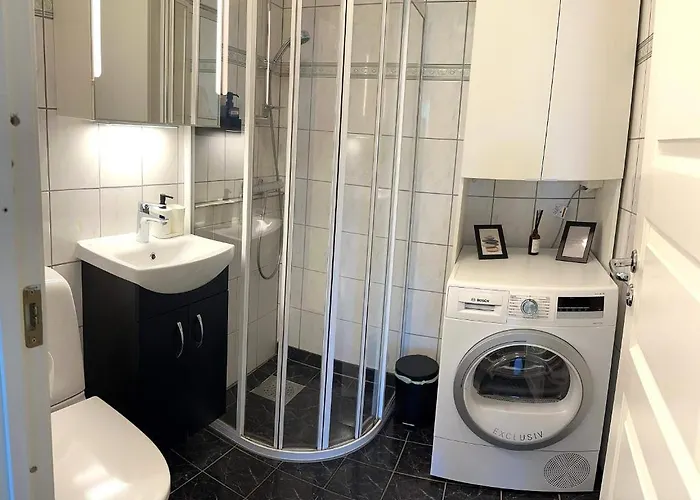 דירה Breathtaking Scenery And Cozy Comfort In ברגן